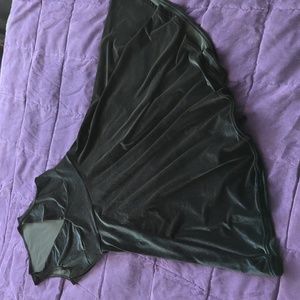 Black Milk Clothing Velvet Black Marilyn Midi Dress